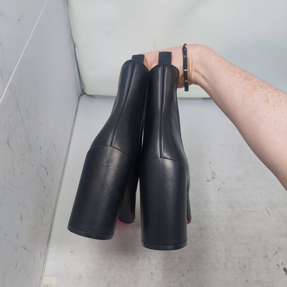 Christian Louboutin Black Leather Turelastic Chelsea Boot - Picture 11 of 12
